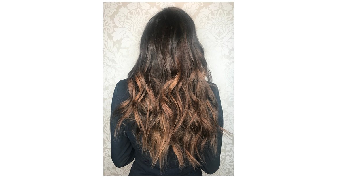 Ombré hair cabelo castanho